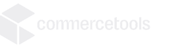 commercetools logo in white.