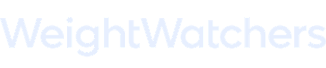 WeightWatchers logo in light blue text on a transparent background.