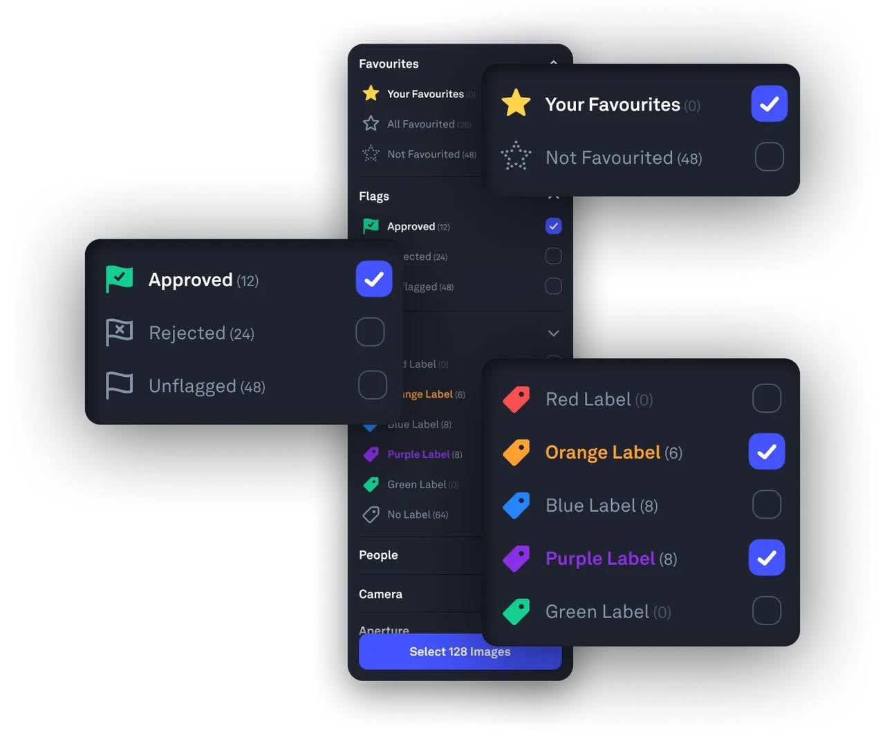 digital asset management metadata picflow client review