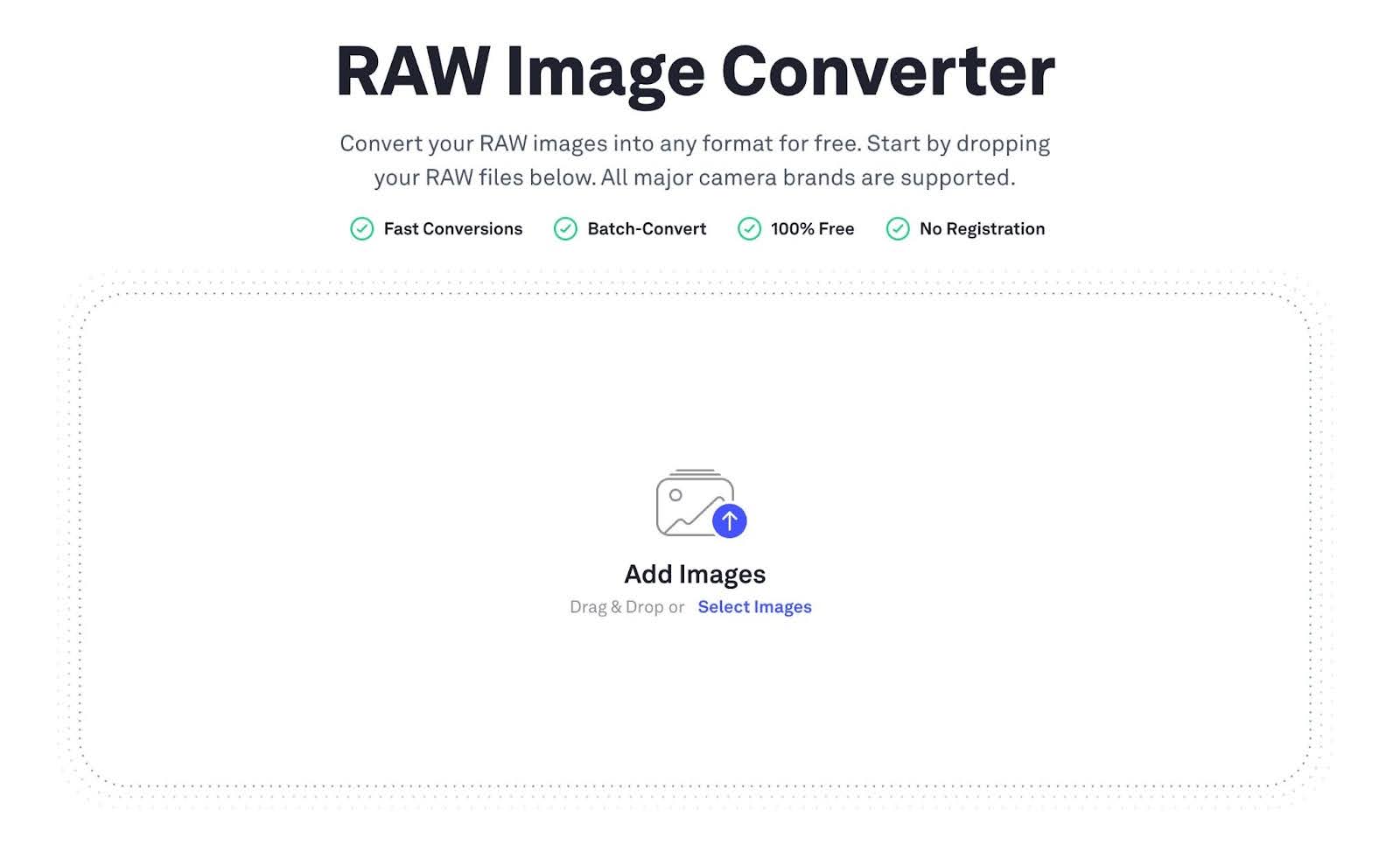 picflow raw image converter
