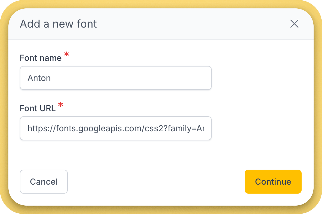 Adding new custom font in Topol PRO application. Adding new custom font in Topol PRO application.