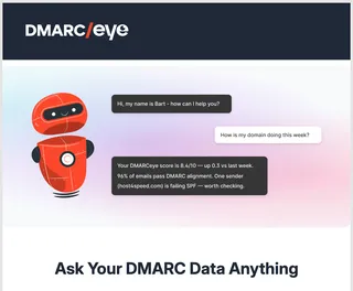 An example of an email with a logo bar and hero banner
