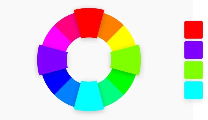 Tetradic Colors