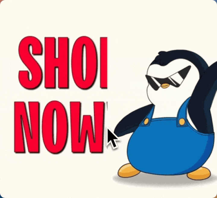 Animated discount promo GIF in an email