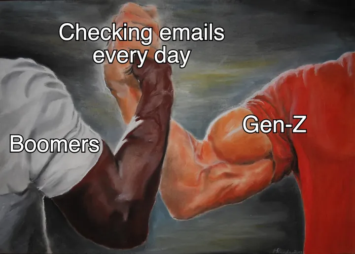 Illustration of a handshake representing trust between brands and email subscribers