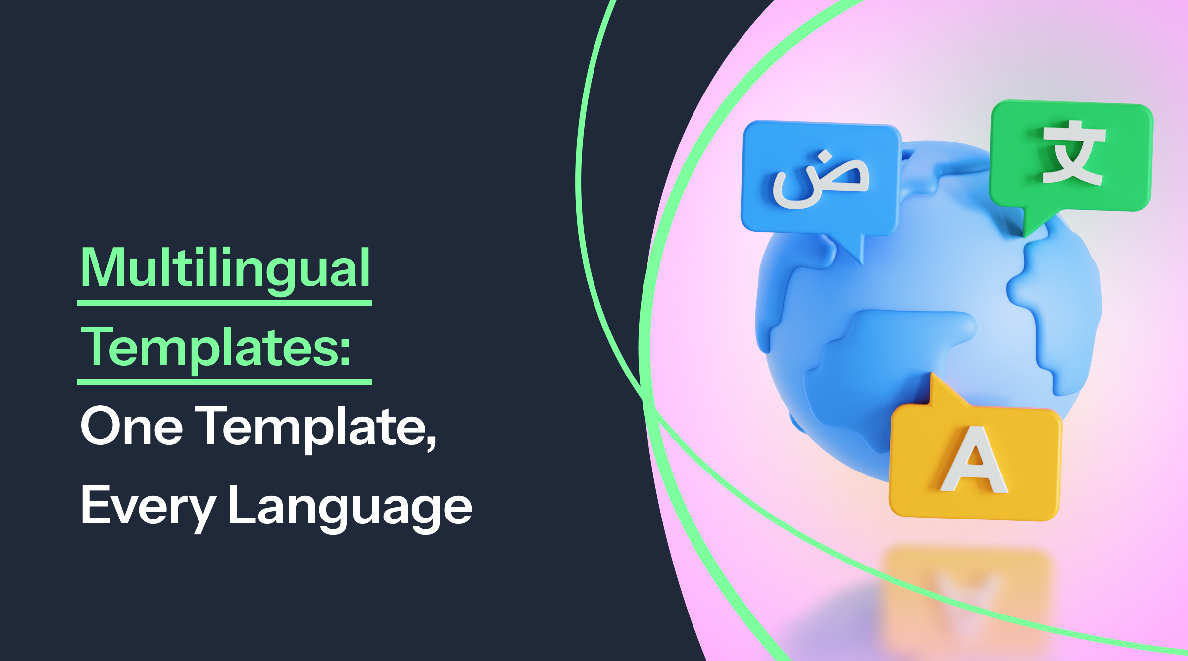 Preview of blog: Introducing Multilingual Templates: One Template, Every Language