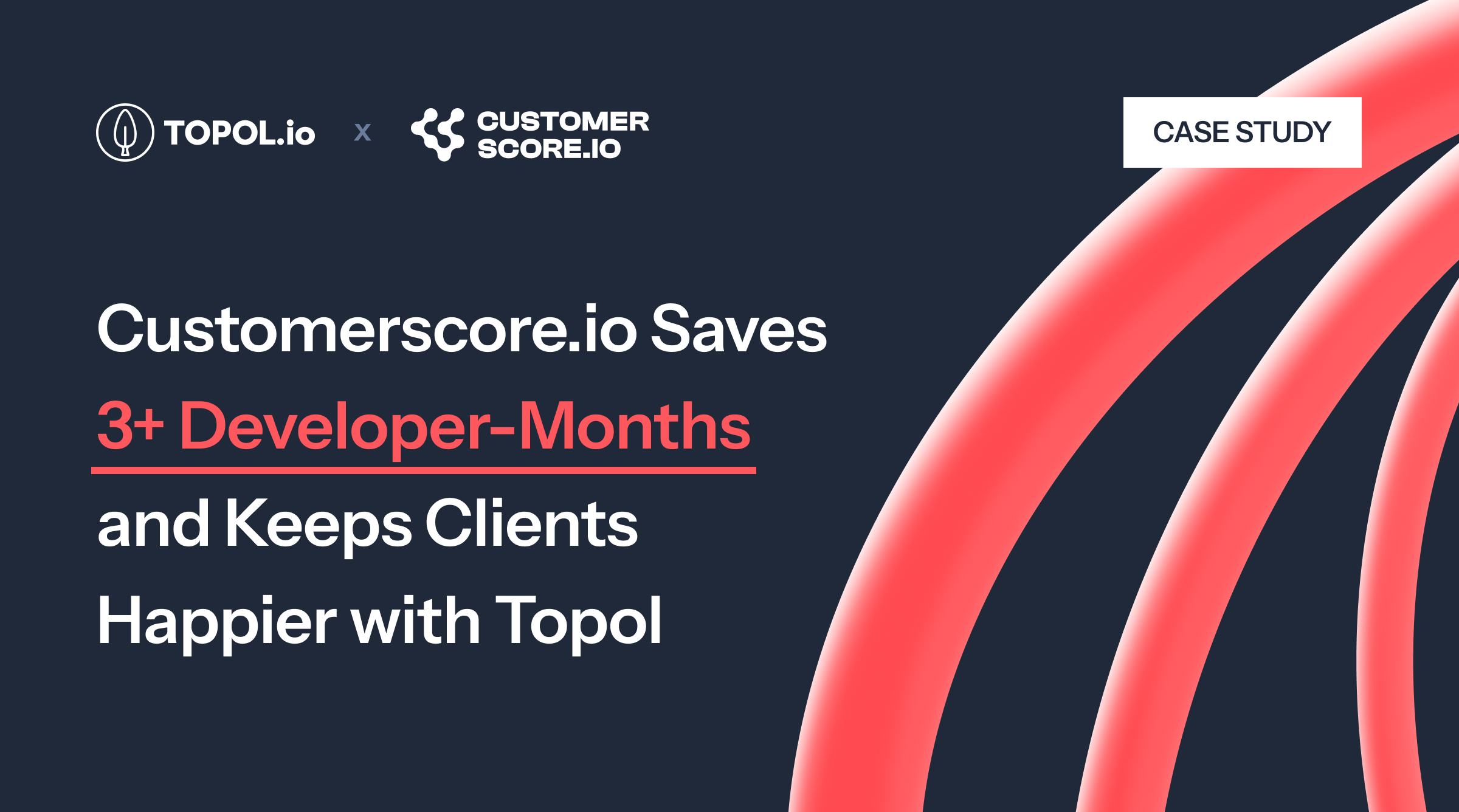 Image preview for article: Customerscore.io Saves 3+ Developer-Months and Keeps Clients Happier with Topol