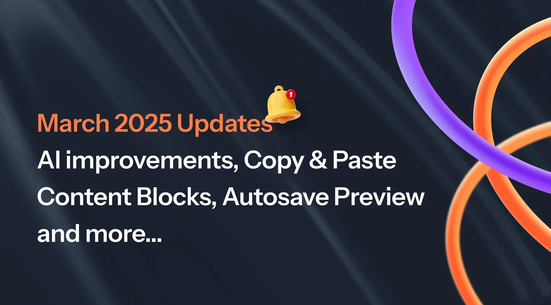 Image preview for article: AI improvements, Copy-Paste blocks, preview Autosave and more!