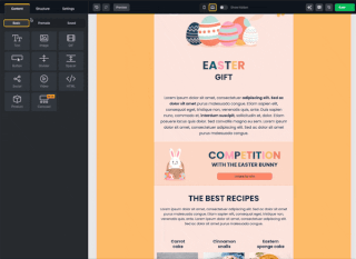 Preview of Topol PRO email editor app
