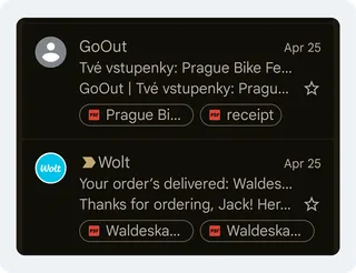 Example of BIMI display in inbox