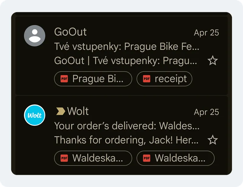 Example of BIMI display in inbox