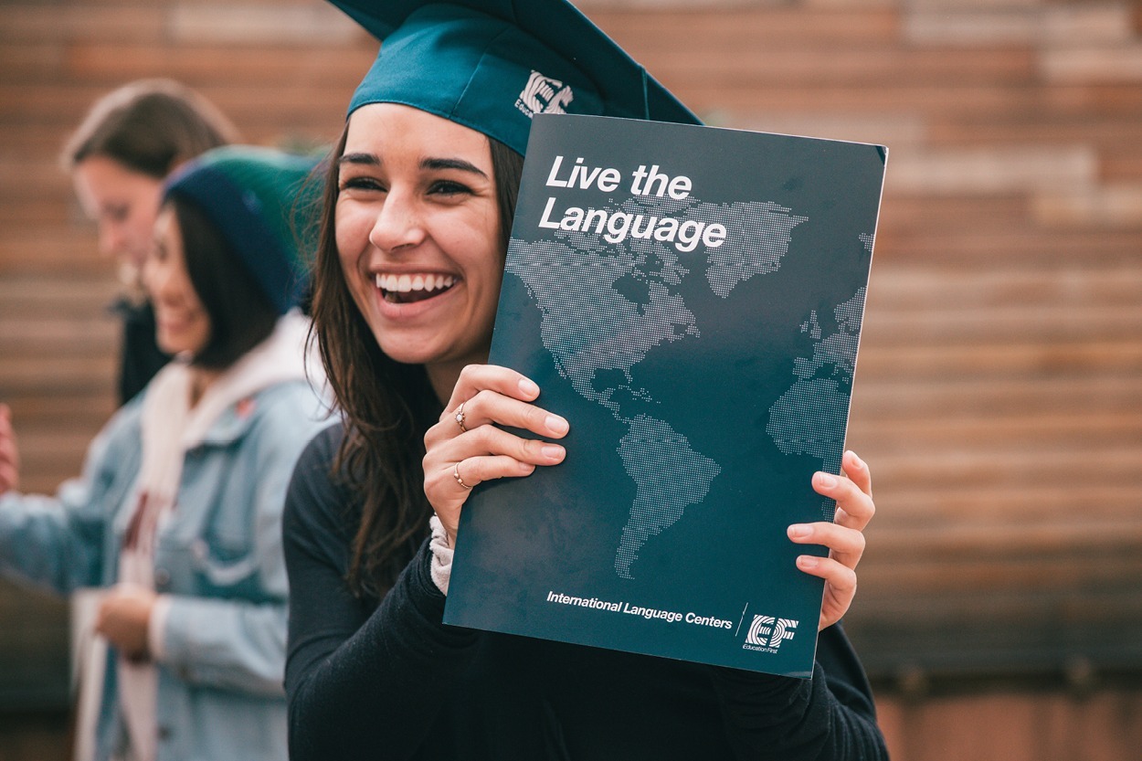 Gap semester language school graduates