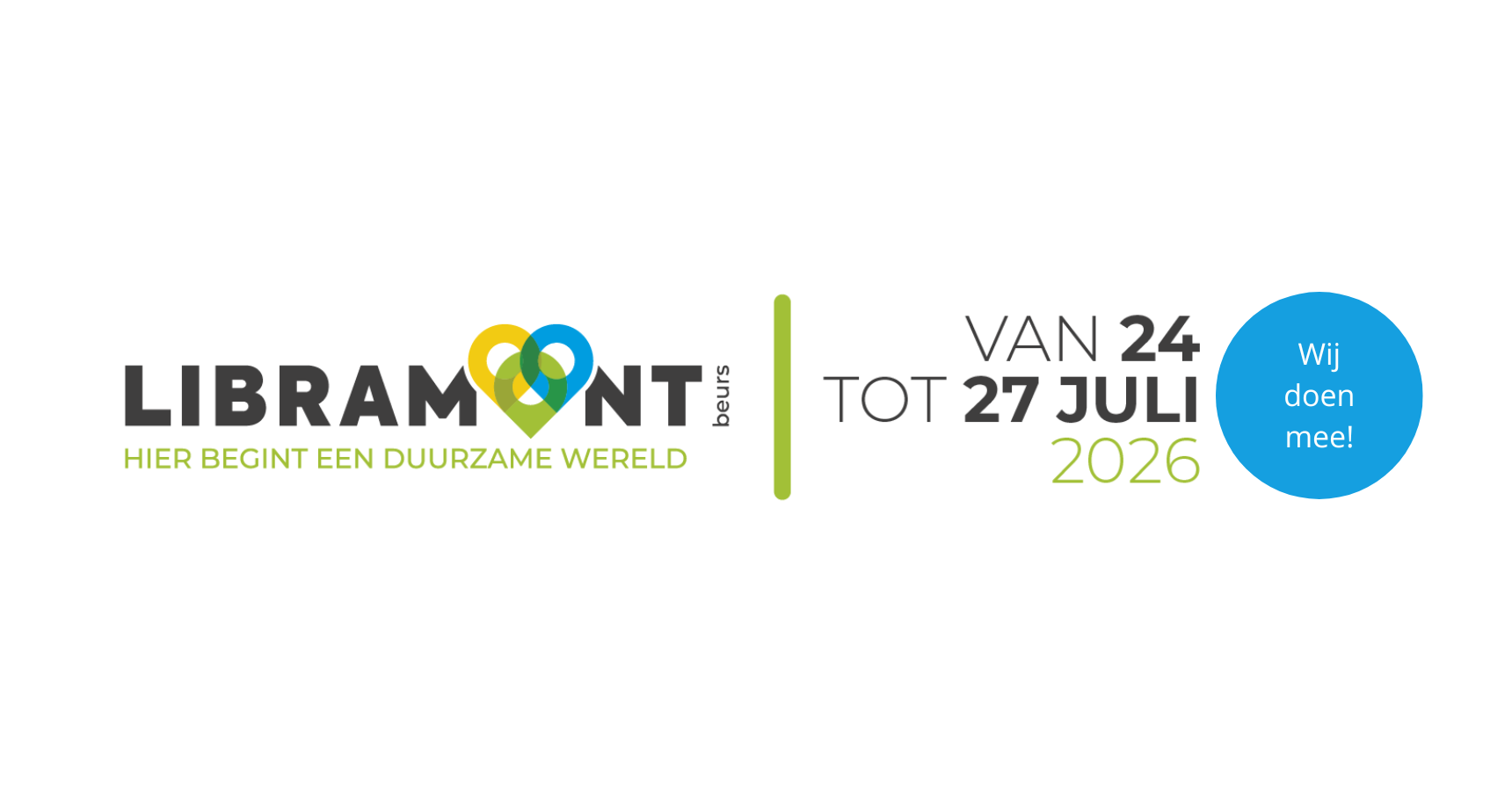 Libramont 2026 - 24.27 juli - Kom naar hal 1, stand H1-24b2
