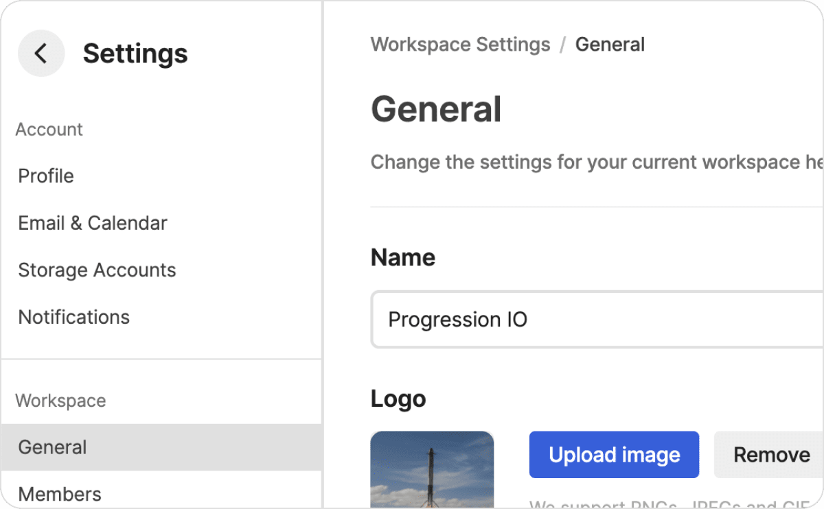 Settings improvements | Attio Changelog