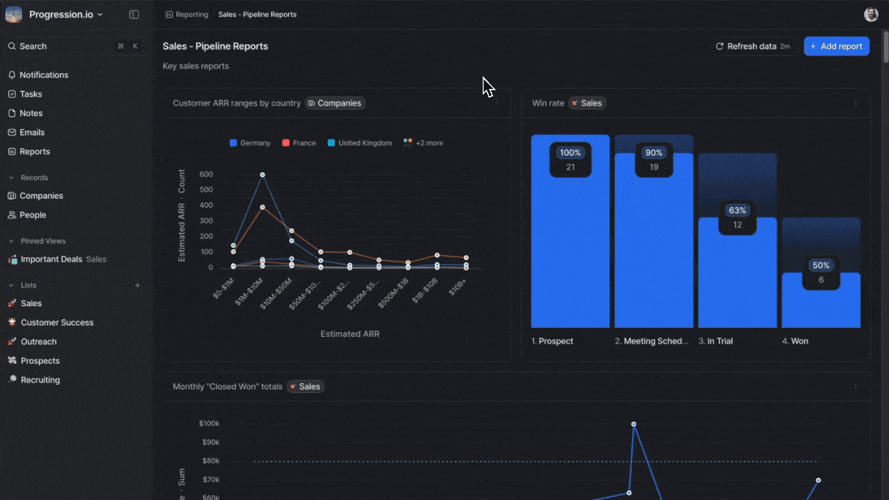 Report and list duplication | Attio Changelog