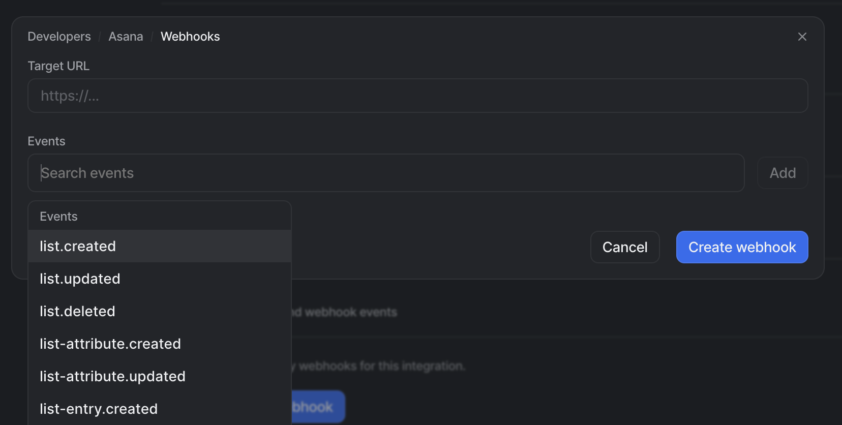 Webhook updates | Attio Changelog