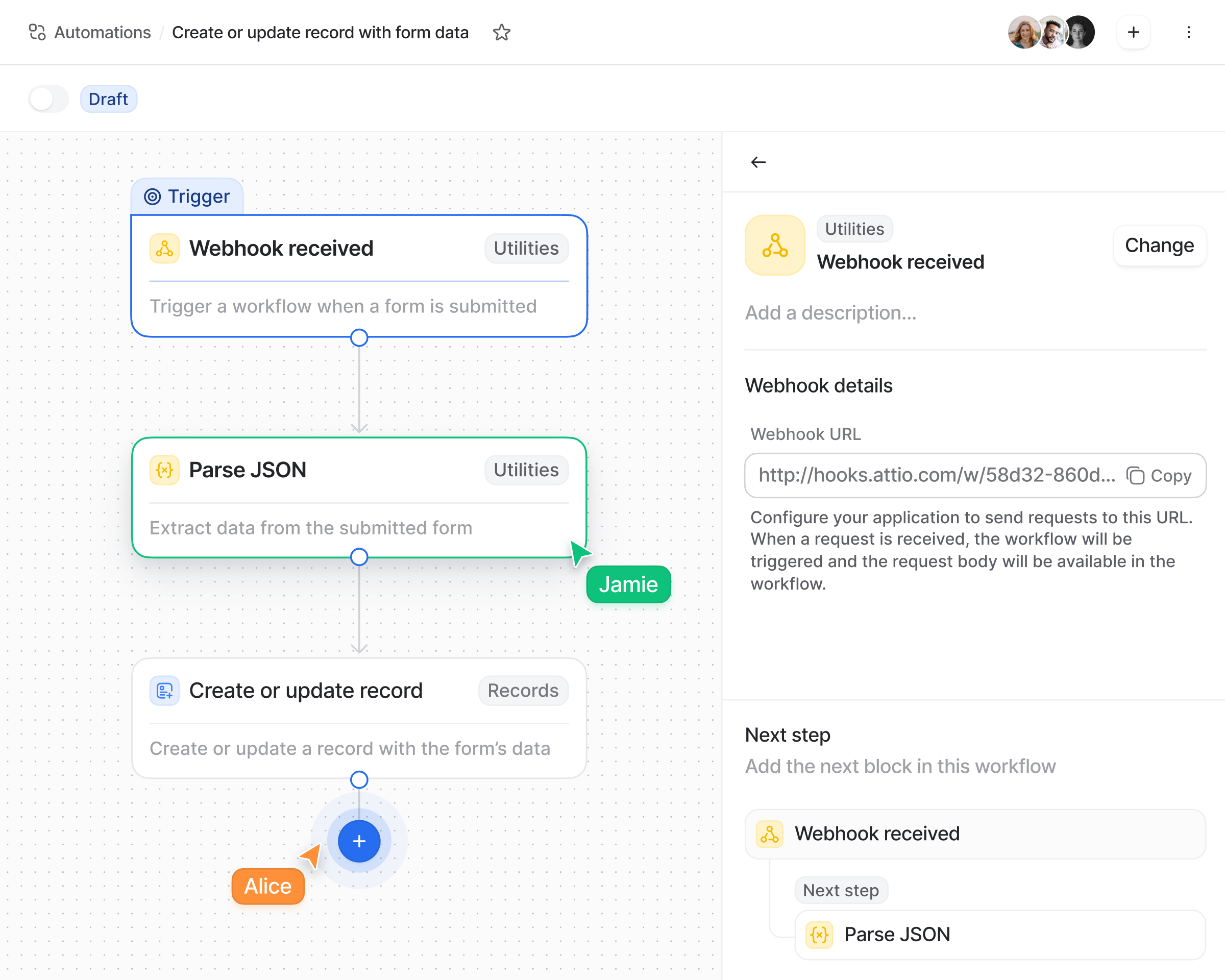 New extensible workflow blocks | Attio Changelog