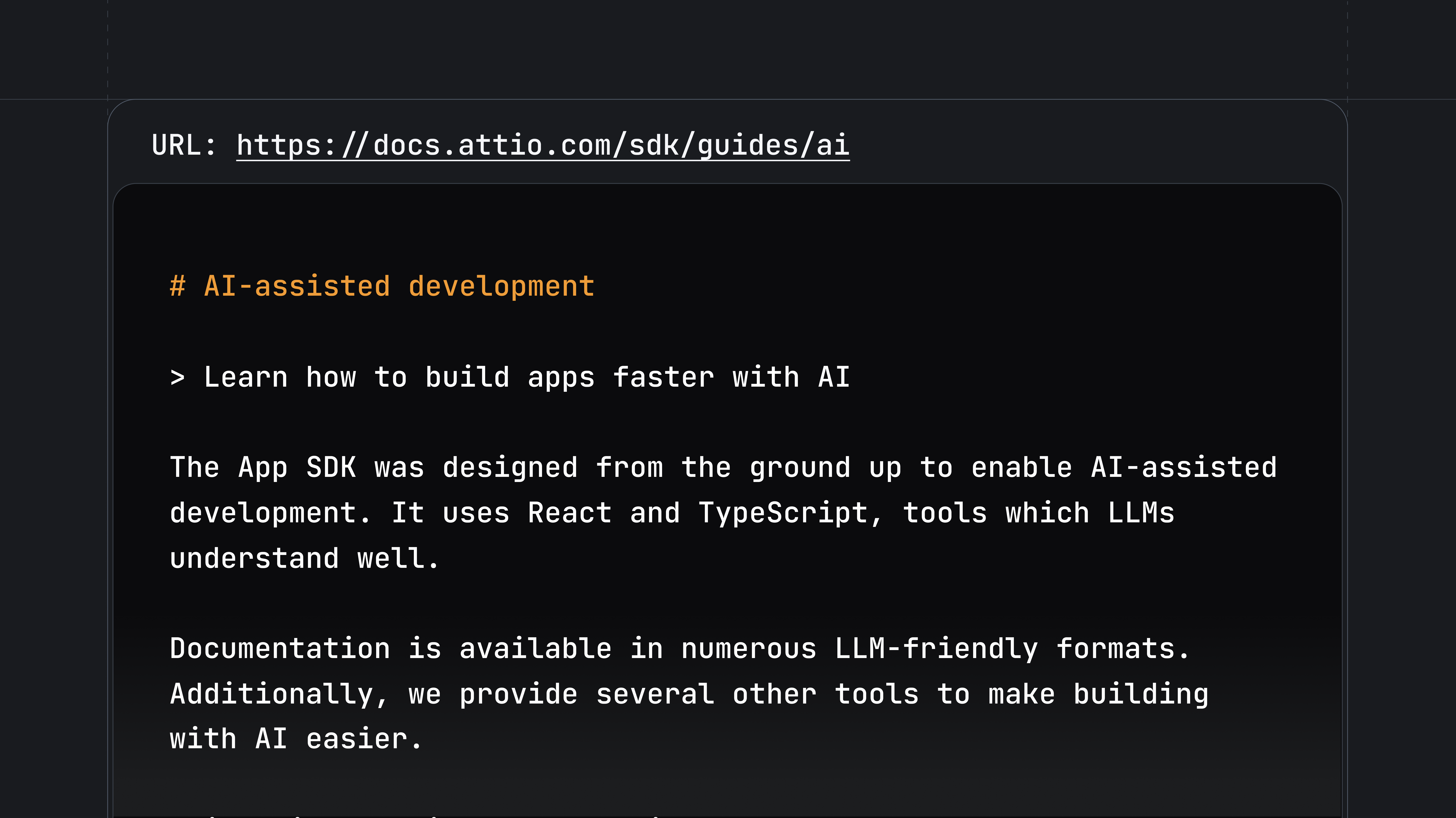 Vibe code with our App SDK | Attio Changelog