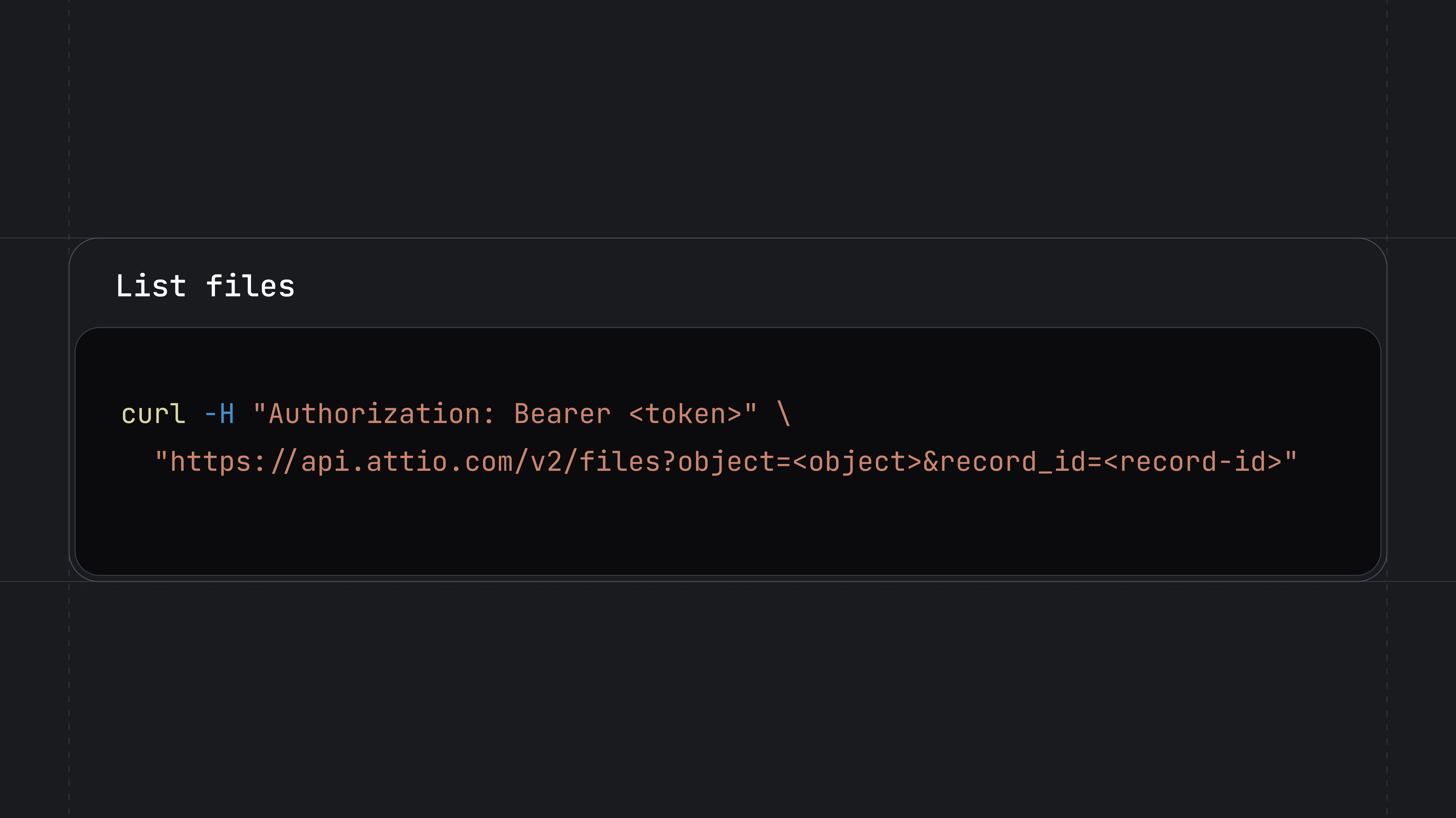 Files API | Attio Changelog