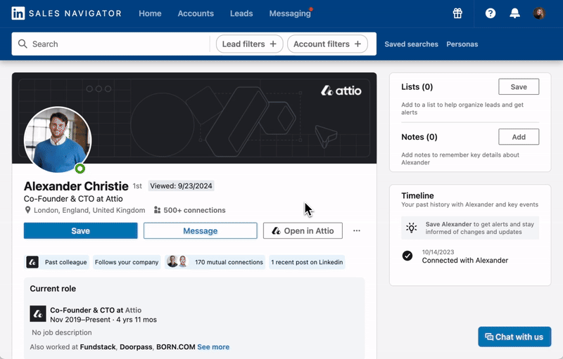 Preview attribute updates | Attio Changelog