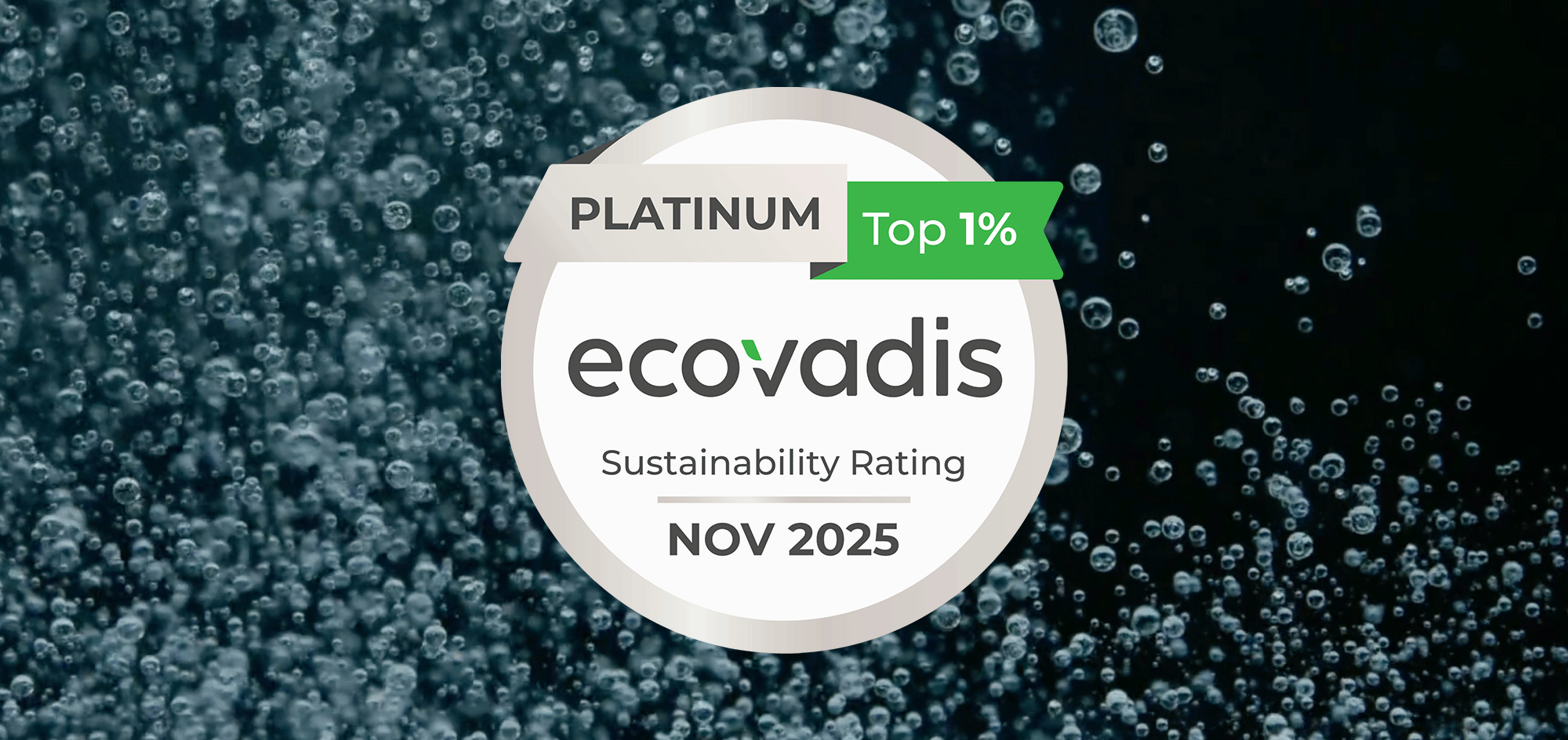 Fagerberg högsta betyg hos Ecovadis med Platinum