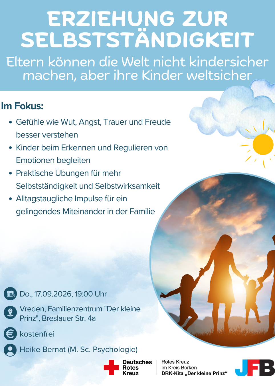 Elternabend Plakat JFB