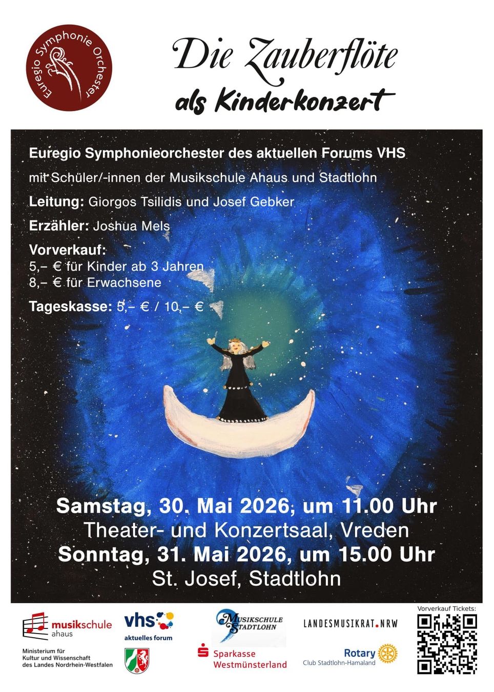 Werbeplakat_Euregio Symphonieorchester_Die Zauberflöte