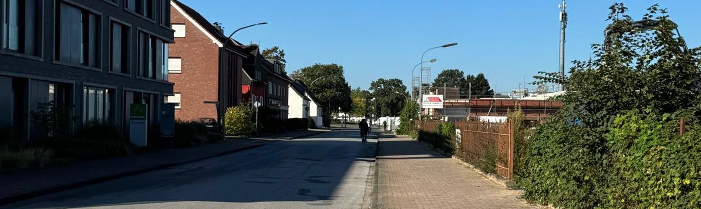 Ottensteiner Straße Entwässerungsarbeiten Weberhöfe