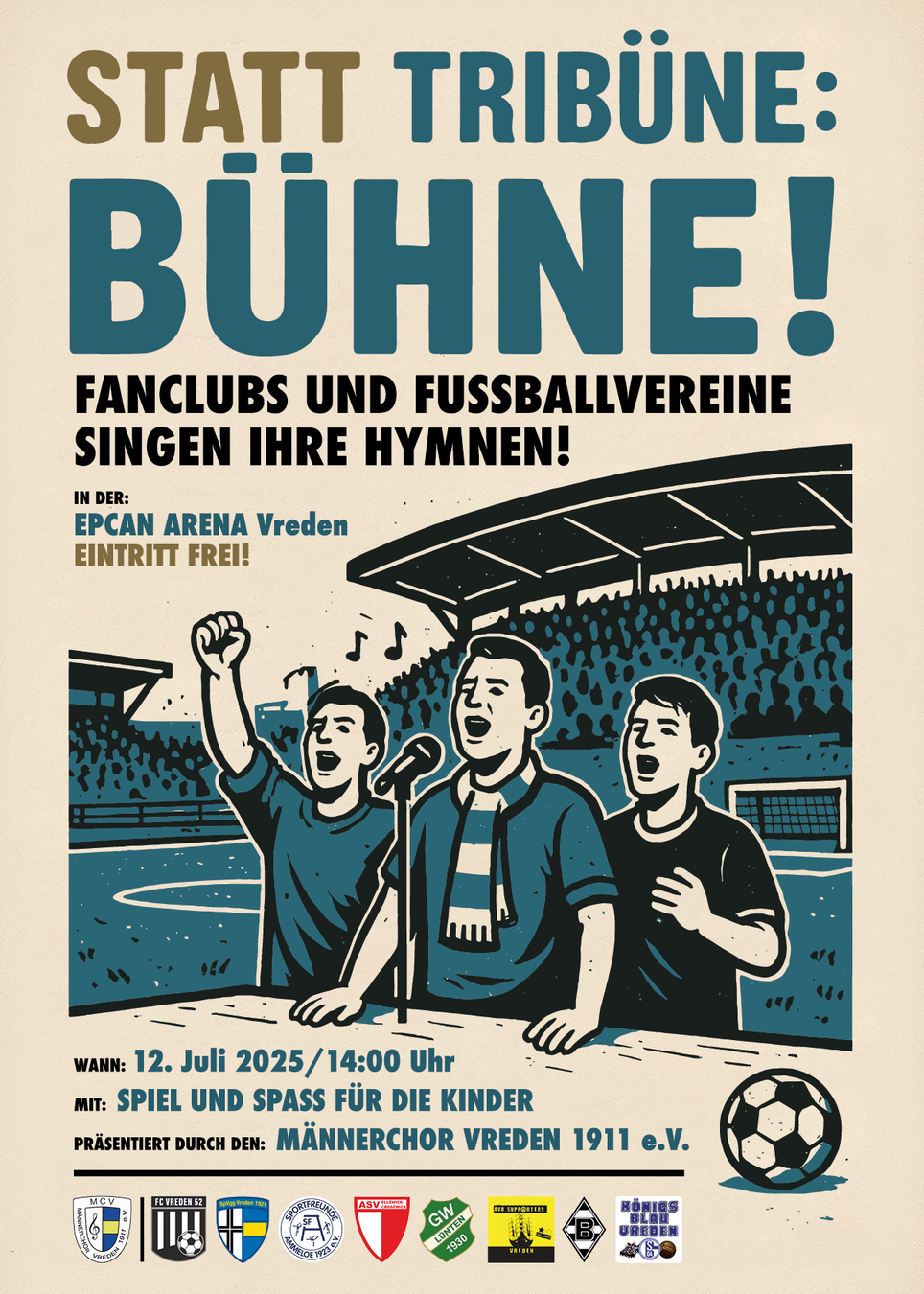 Flyer Fangesänge
