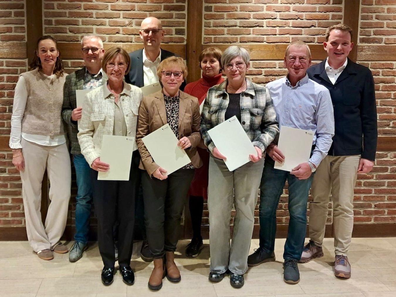 Gruppenbild aller Jubilare