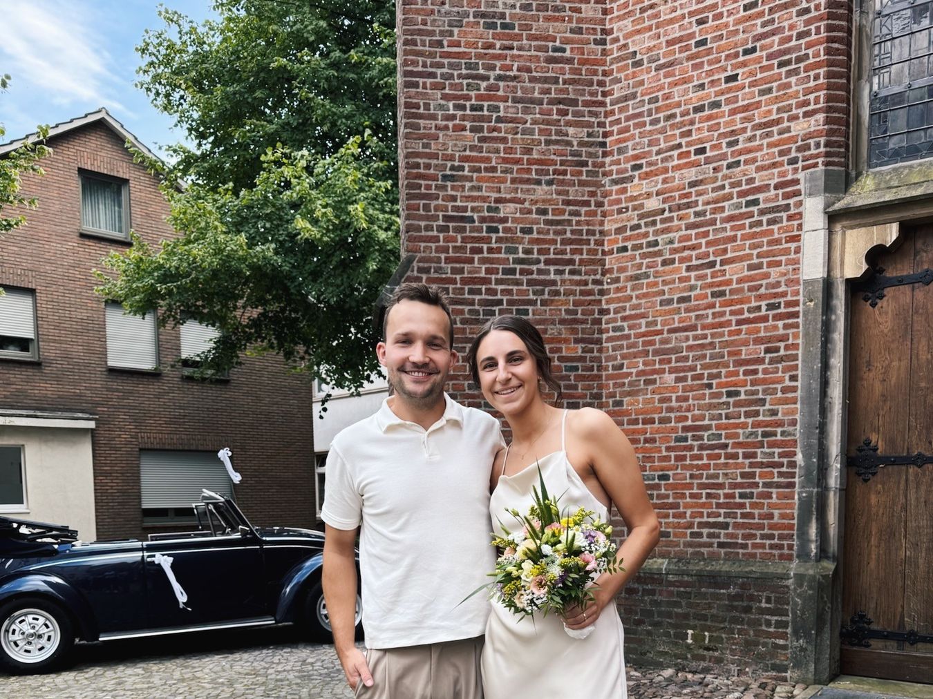 Bild des Brautpaares Suza Elsing und Jan Elsing