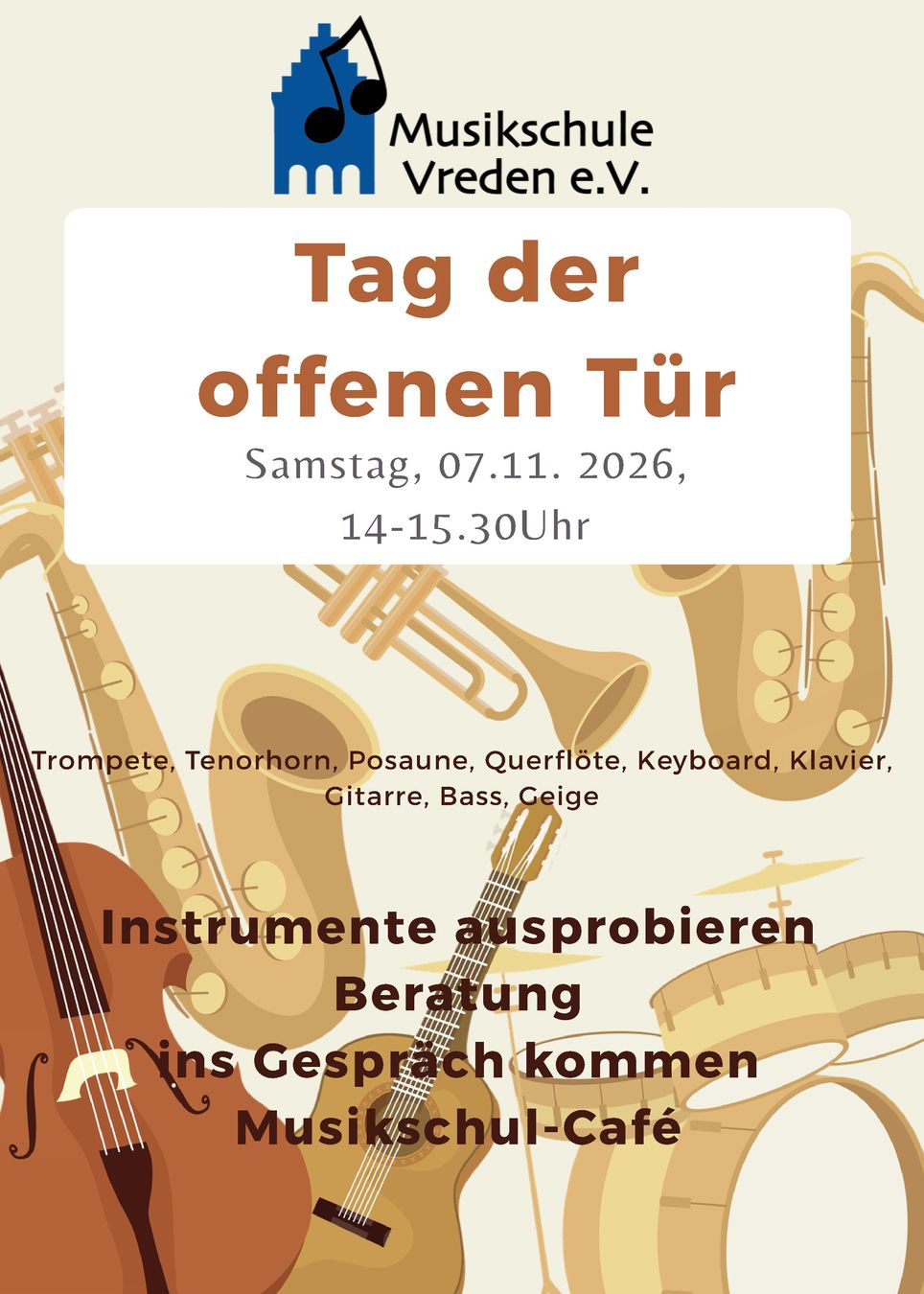 Tag der offenen Tuer Musikschule