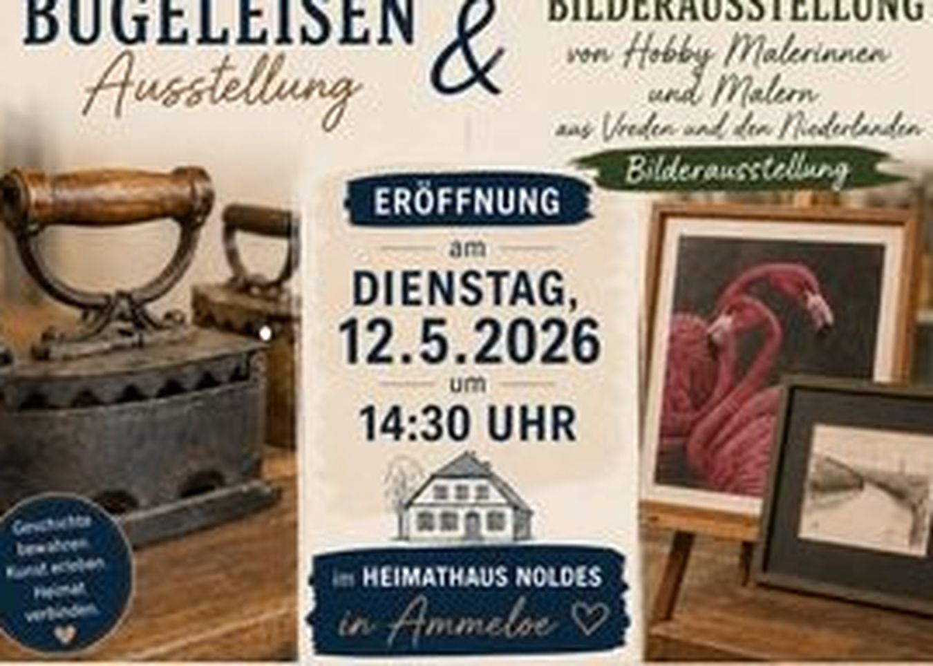 Heimathaus_Noldes - Einladung Doppelausstellung 2026-05-12