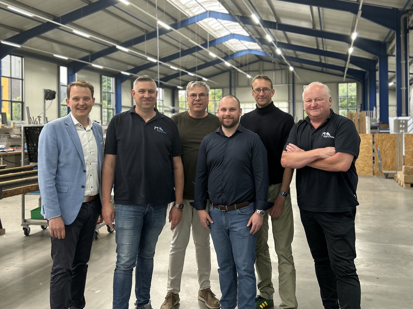 Unternehmensbesuch M+A Gruppenbild
