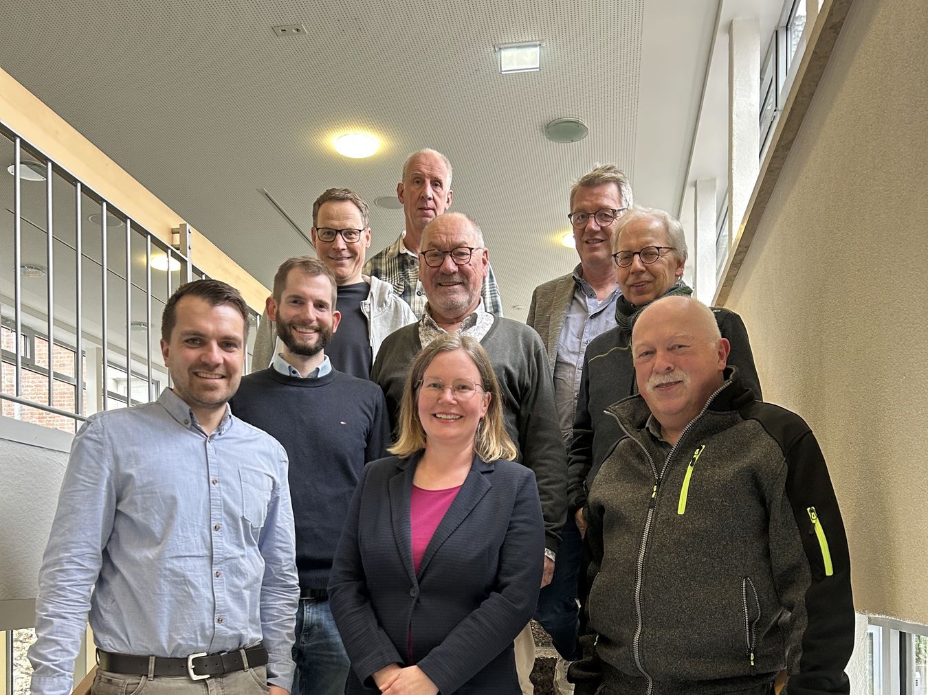 Gruppenfoto der BI vom Austausch