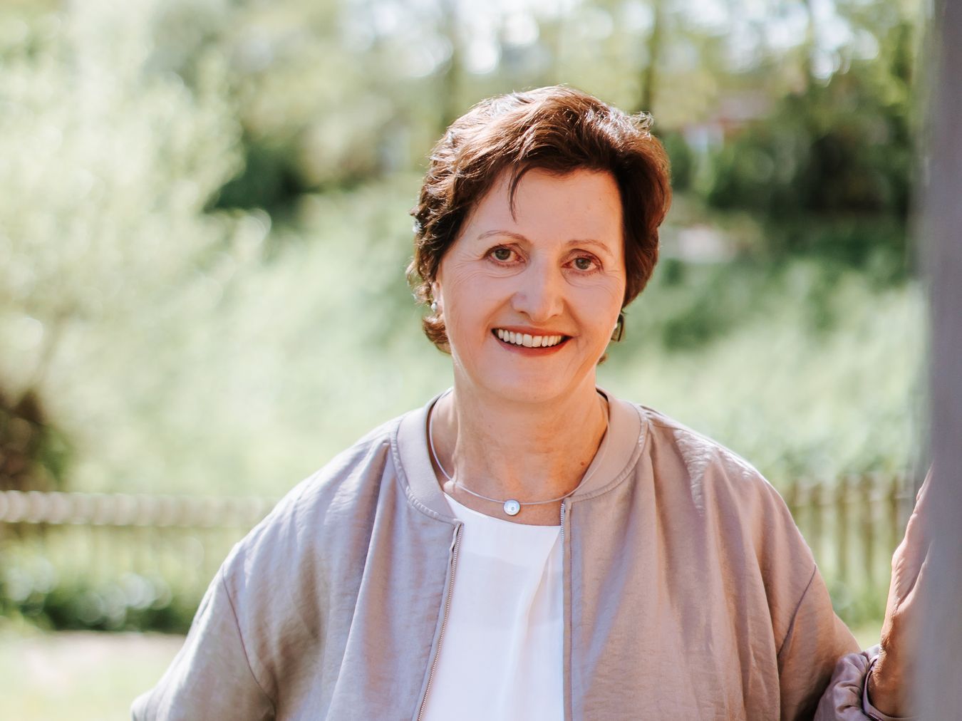 Portraitaufnahme von Gisela Busch