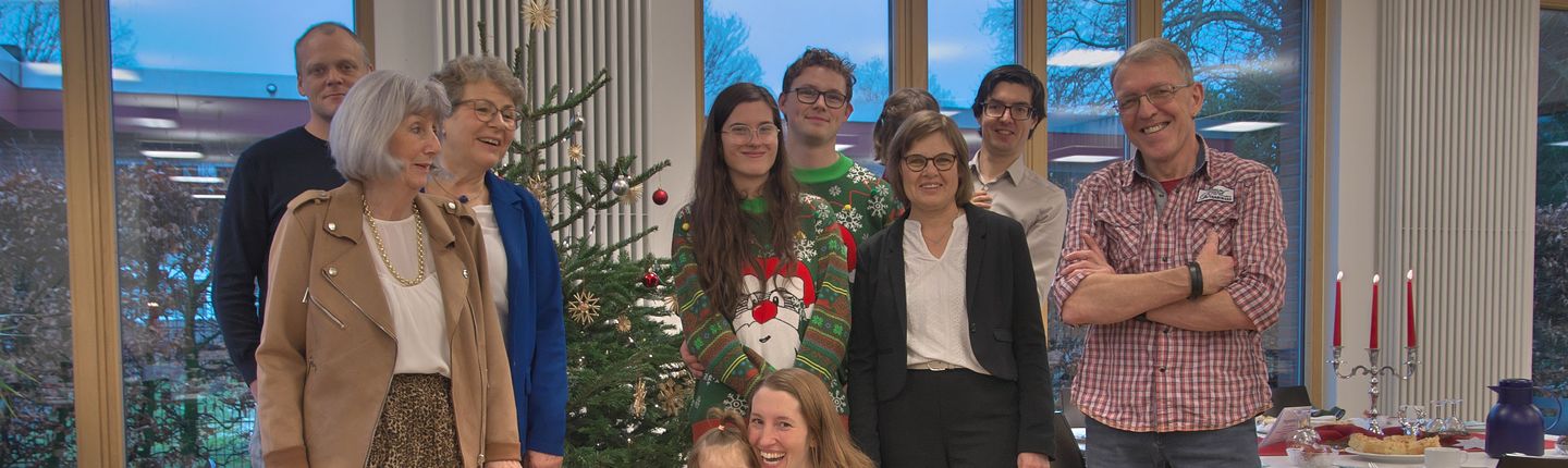 Gruppenbild des Teams der Offenen Weihnacht 2025