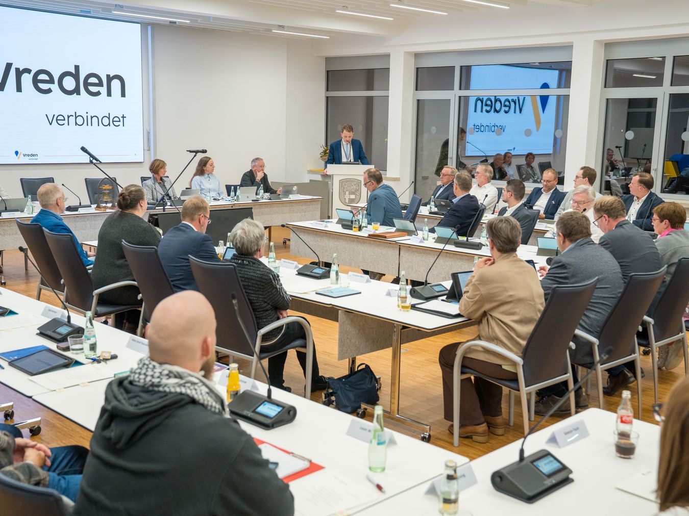 Bild der konstituierenden Ratssitzung 2025