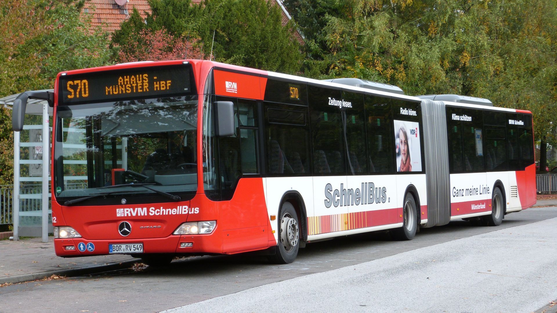 SchnellBus S70 mit sehr guten Fahrgastzahlen
