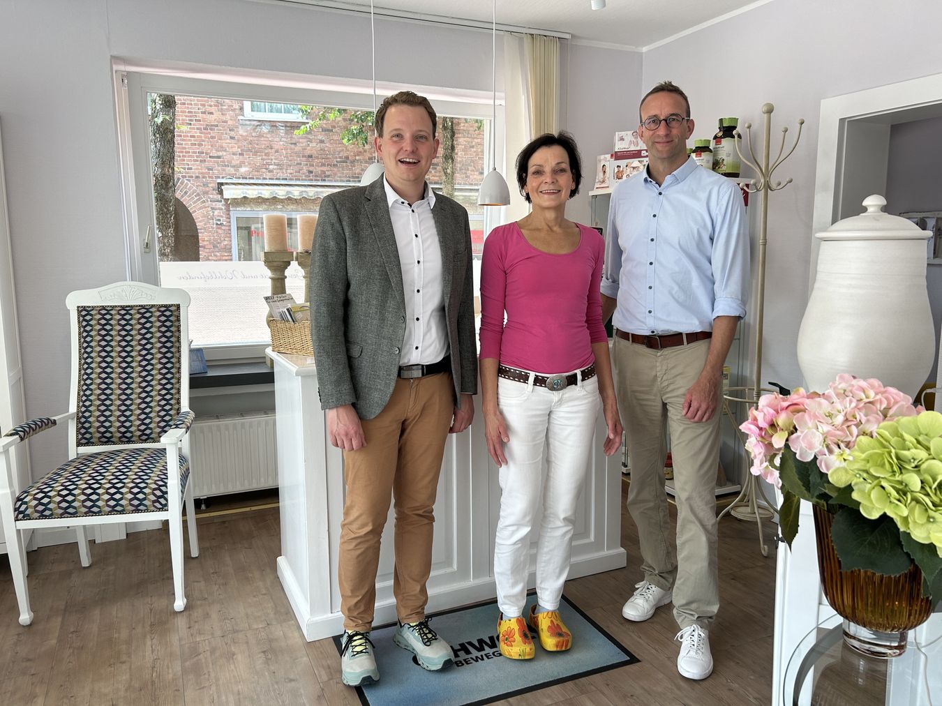 Lavendel Unternehmensbesuch