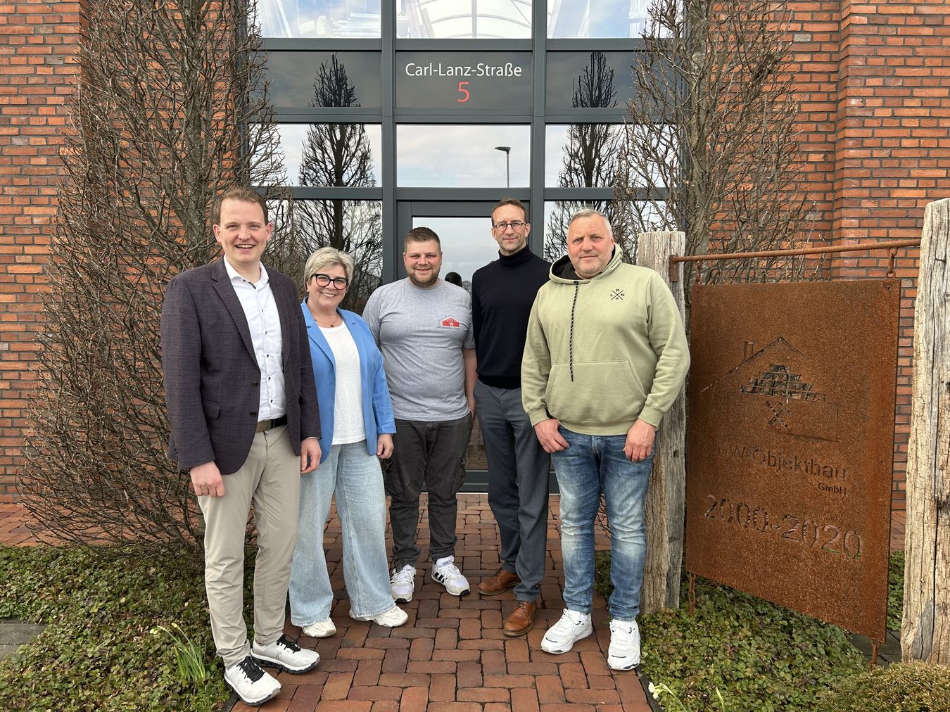 Unternehmensbesuch DW-Objektbau