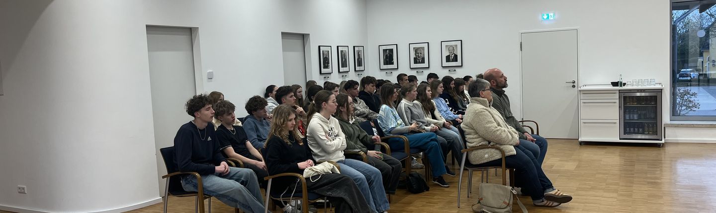 Schulklasse Rexnaertcollege Hulst und Gymnasium Georgianum Vreden