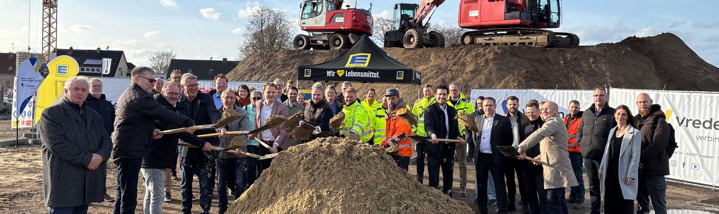 Spatenstich Weberhöfe und E center