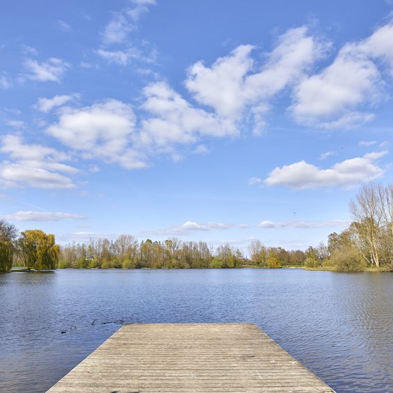 Steg am Berkelsee in Vreden