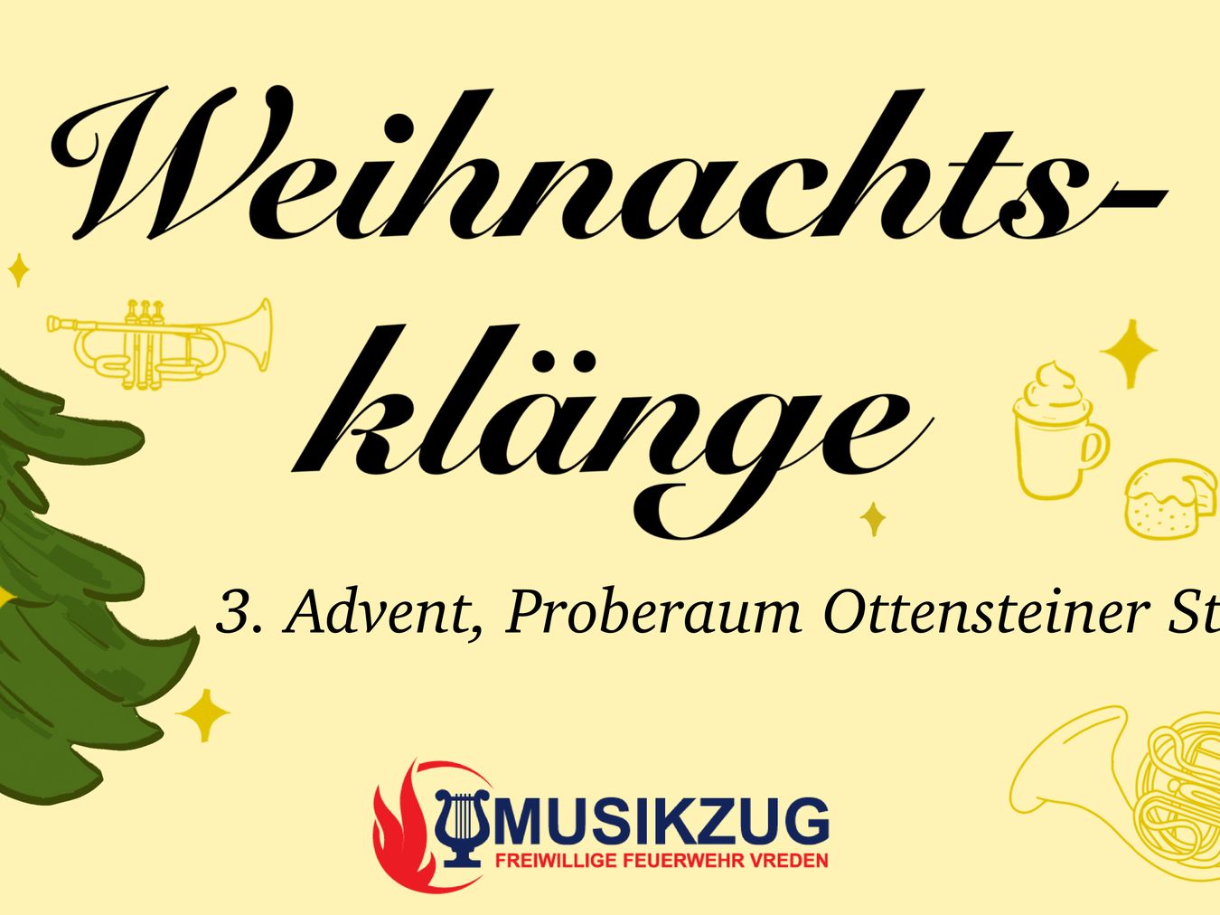 Plakat_Weihnachtsklänge Musikzug der Freiwilligen Feuerwehr