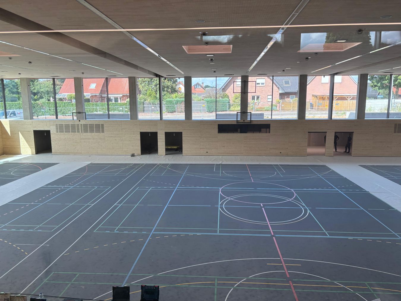 Dreifachturnhalle oben