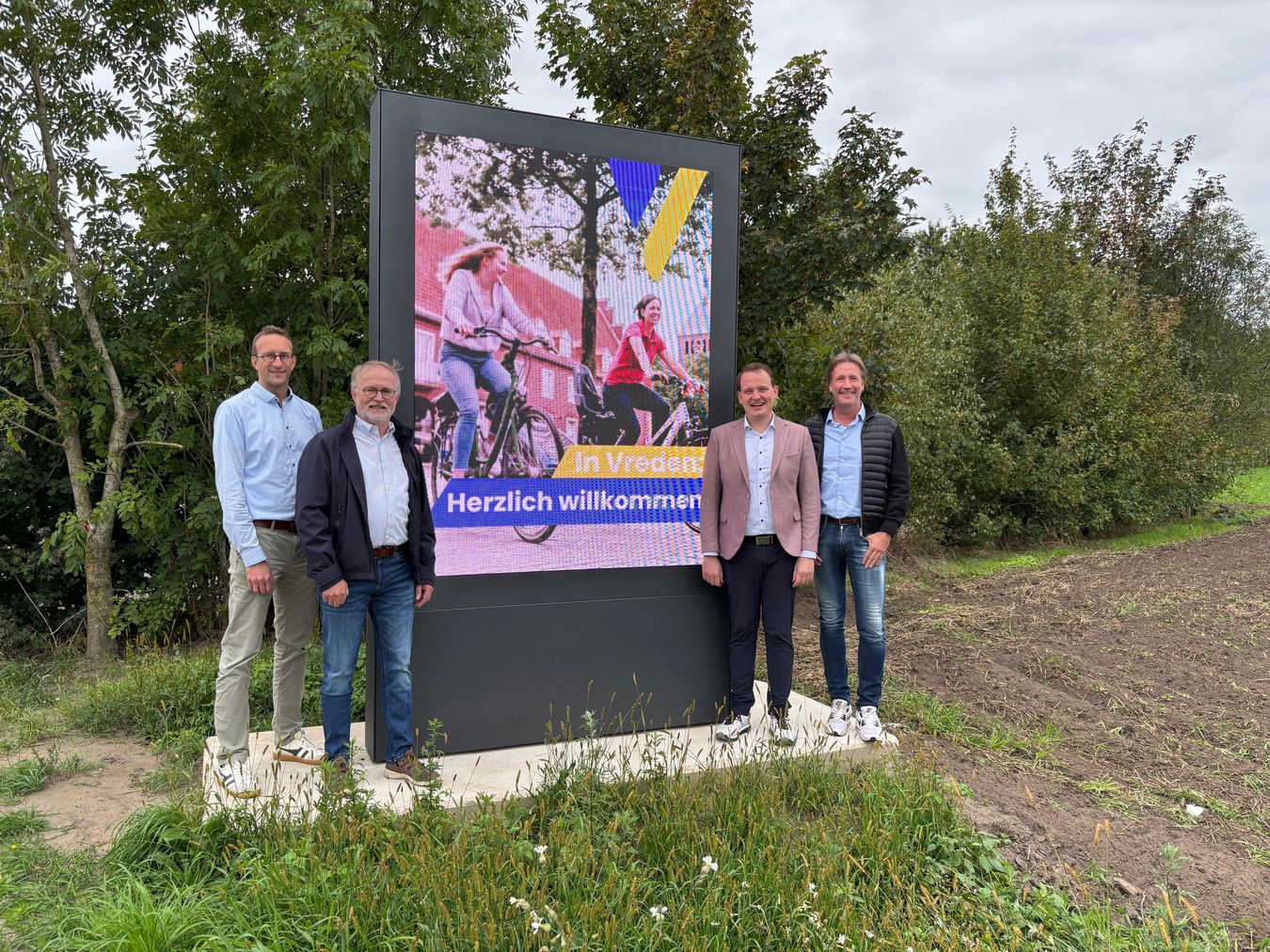 Digitale Ortseingangstafeln