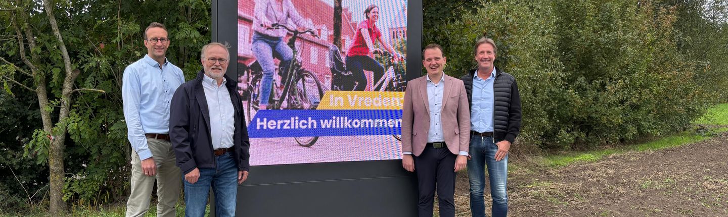 Digitale Ortseingangstafeln