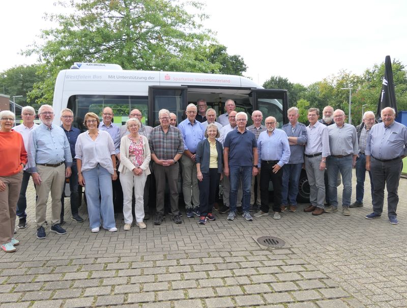 Teamfoto Jubiläum Bürgerbus