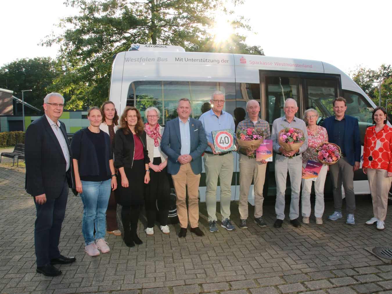 Jubiäum Geehrte Bürgerbus
